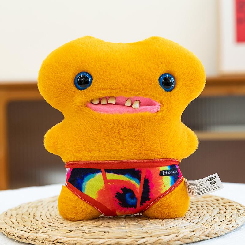 Großer Zahn Niedliches Zahnmonster Plüschtier Funk Zahn Schatz Hässlich Niedliche Monsterpuppe