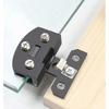 1 Pair Of Glass Door Hinge Cabinet Display Cabinet Wine Cabinet Clip Door Hinge