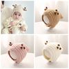 Warm Children Pullover Cap Soft Kids Earmuffs Cap Lovely Baby Knitted Hat  Outdoor
