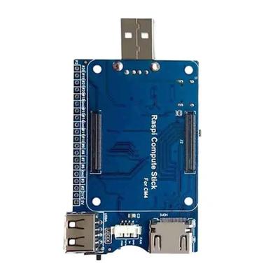 Base Board Designed for RPi Compute Module 4 Powerful Functions Small Size Body Expansion Board 20PIN GPIO Socket