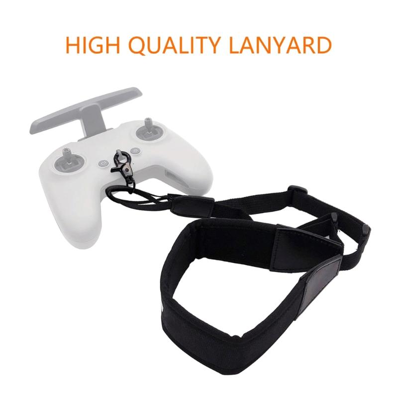 Heavy Duty Nylon Strap Remote Control Drones Lanyard Neck Strap Buckle Lightweight Adjustable Ergonomic Accessories