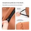 Quality Nappa Leather Car Headrest Lumbar Support Cushion Comfortable Soft Car Neck Pillows Waist Pillow Car Interior Accessorie
