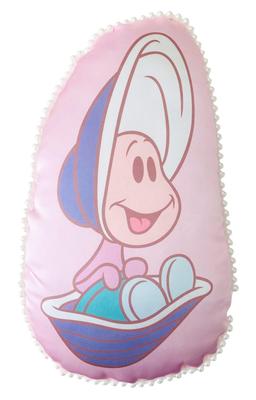 Morishita Body Pillow for Children and Adults Young Oyster Pink 30cm Fluffy Material Stuffed Cushion Character Goods Disney Alice In
