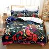 Anime Lupin Third Mine Fujiko Printed Bed Set Duvet Cover Pillowcase Bedding Set Linen Sheet Quilt Cover Full Queen King Size