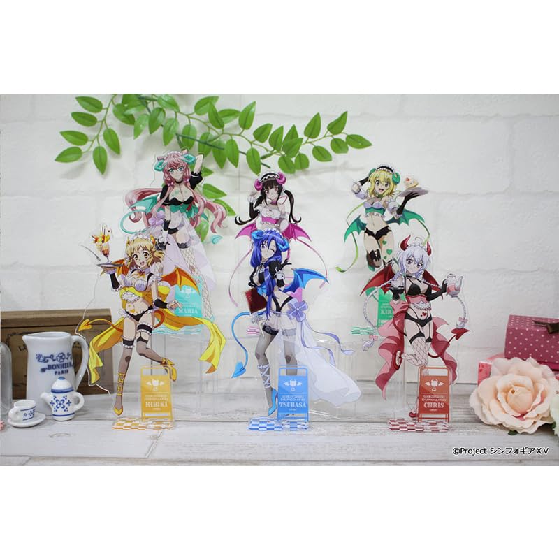 Seasonal Plants Senki Zessho Symphogear XV Original Acrylic Stand Little Devil Waitress 160mm X 130mm Acrylic [Hibiki Tachibana] Approx.