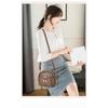 2026 New Summer Small Single Shoulder Messenger Bag Women's Three-Layer Round Luxury Simple Messenger Bag Cowhide Zero Wallet