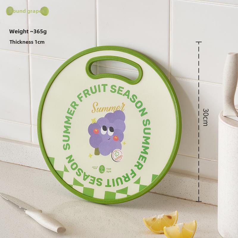 Kreatives Kinder-Doppelseitiges Lebensmittel-Kunststoff-Schneidebrett für Obst