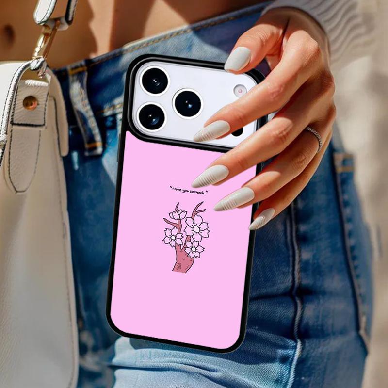 Aesthetic Quote Girly Phone Case For iPhone 17 Air 14 15 13 12 Max Cover For Apple 14 15 16 16e 11 Pro Max Plus Coque