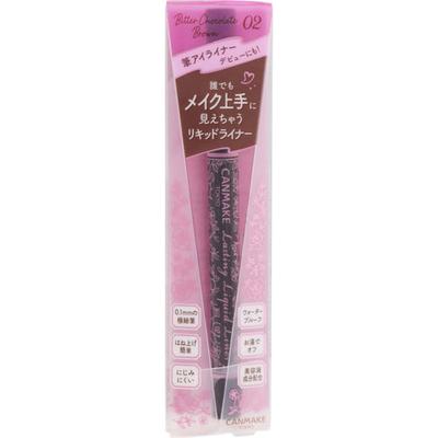 Canmake Lasting Liquid Liner 02 Bitter Chocolate Brown, 1 Stück