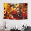 Colorful Anime Girl Tapestry Room Decoration Home Decoration Tapestry Decor Accessories Cute Room Decor
