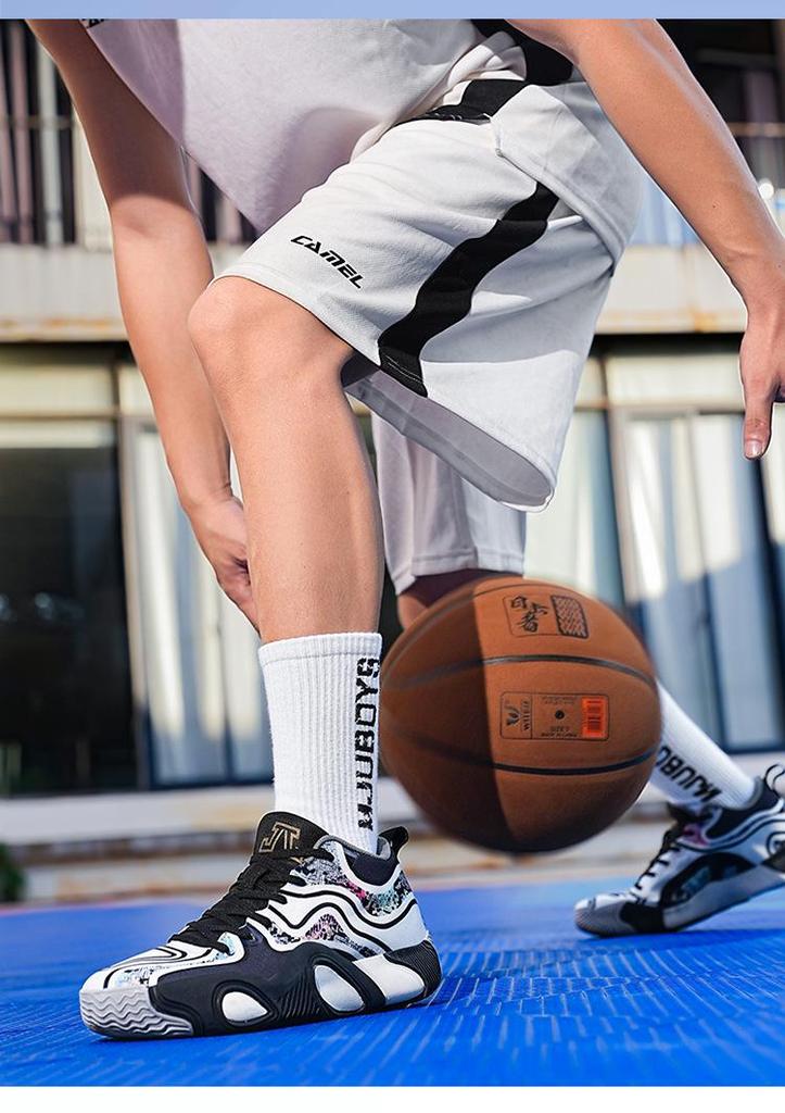 Tatum 3rd Gen Men's High-Quality Outdoor Basketball Shoes, MD+TPU Wear-Resistant Outsole, Youth Battle Model.