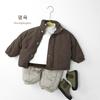 Kids Warm Thick Casual Solid Cotton Winter Pants For Unisex Children