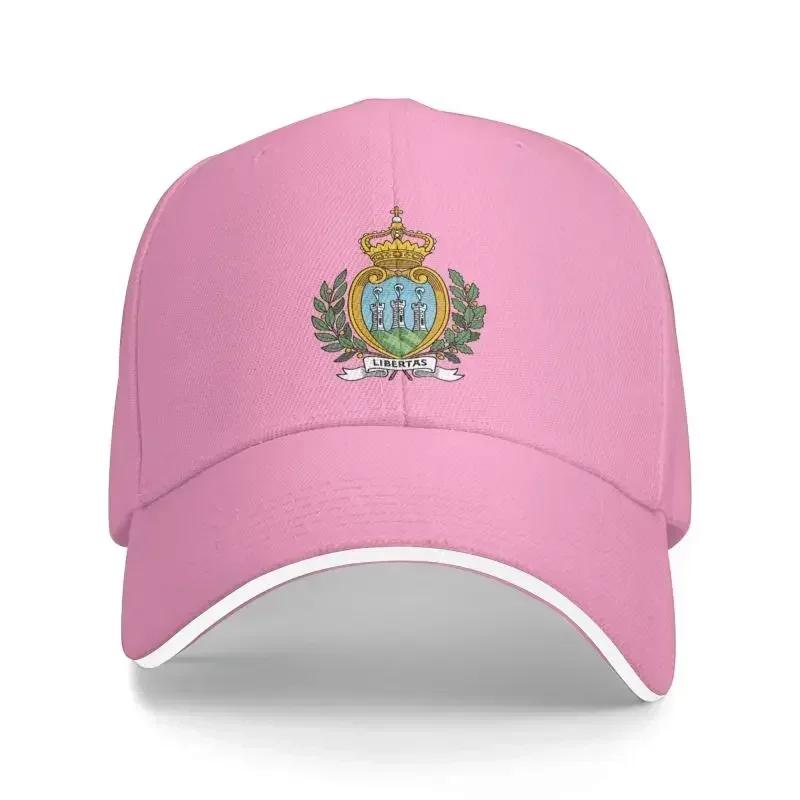 Punk Coat Of Arms Of San Marino Baseball Cap Men Women Adjustable Dad Hat Sun Protection