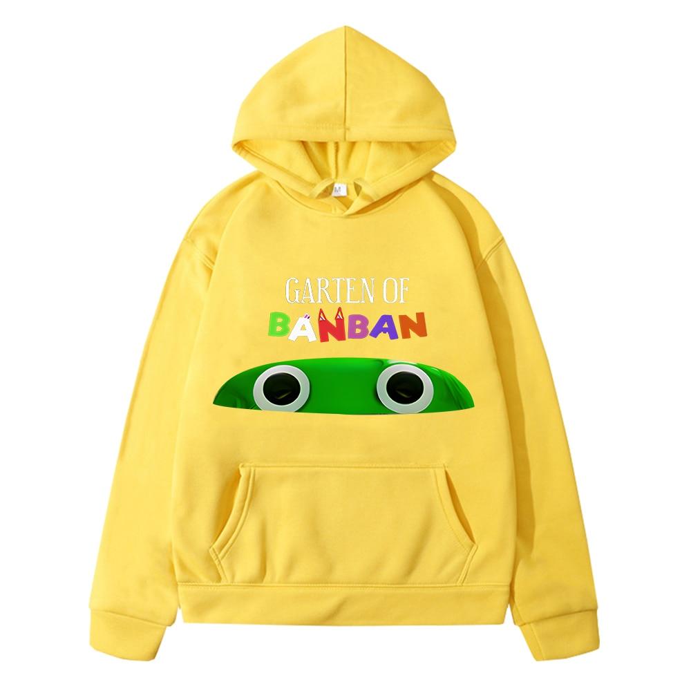 Garten of Banban Hoodies Fleece Sweatshirt Casual Anime Hoodie Y2k Sudadera Boys Girl Clothes Autumn Hoodie Children Clothing