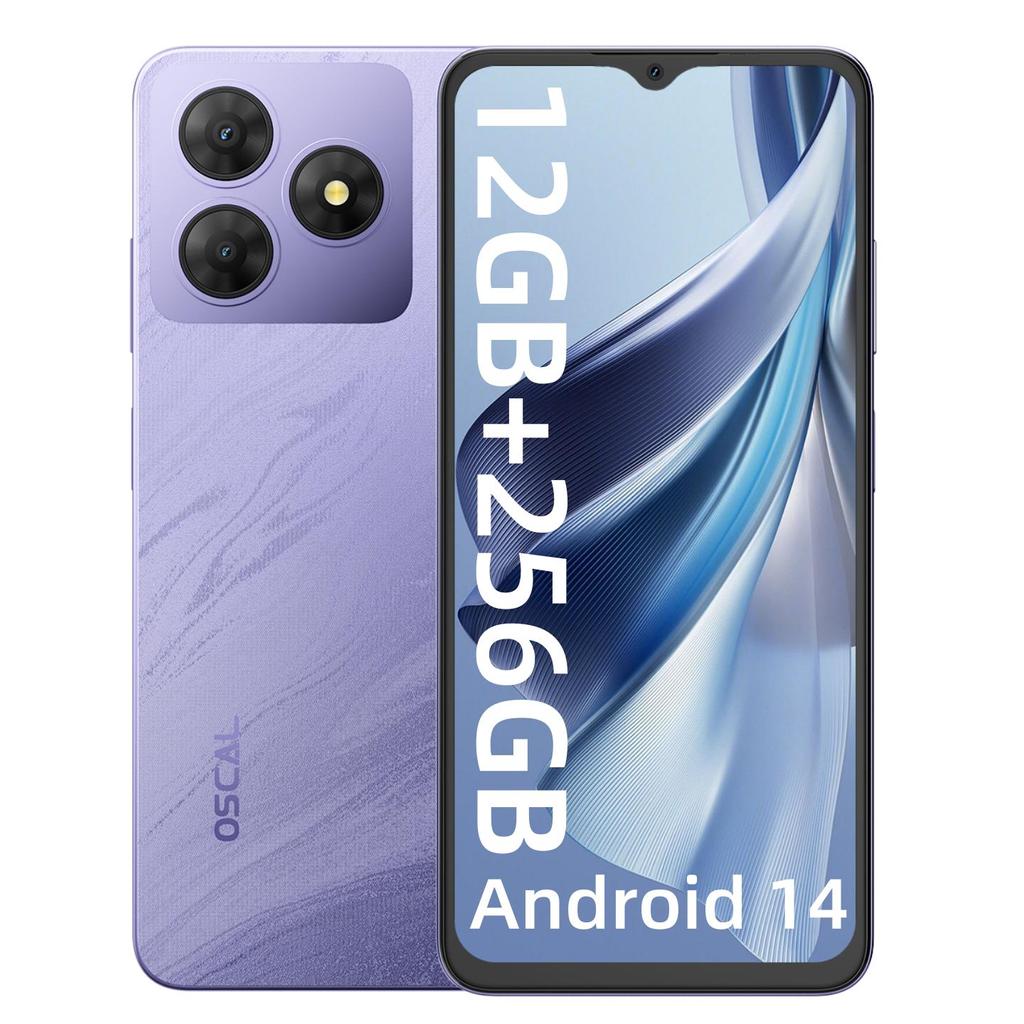 OSCAL FLAT 2C　ブルー　　android14 3139-oscal-flat-2c-2gb-64gb-