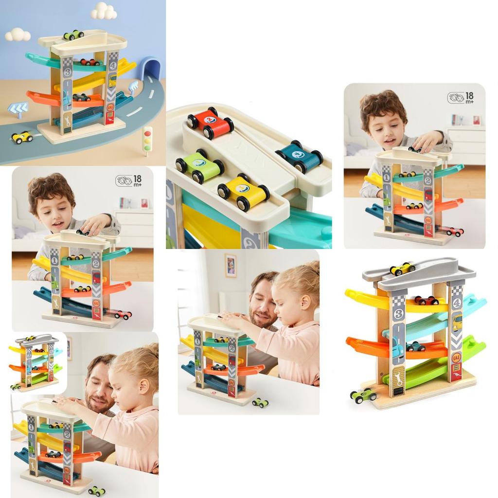 Wooden Track For Intellectual Development And Hand-eye Coordination
