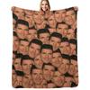 Simon Cowell Throw Blanket Soft Solid Color Blanket For Couch Bed