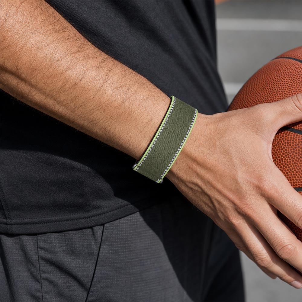 New Nylon Weave Strap for Garmin CIRQA Smart Band Breathable Replacement Wristband Bracelet for Garmin CIRQA Smart Accessory