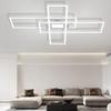 Dimmable LED Ceiling Light - NETTLIFE - 99x70x7 Cm - Warm White 3000K - Metal - Remote Control