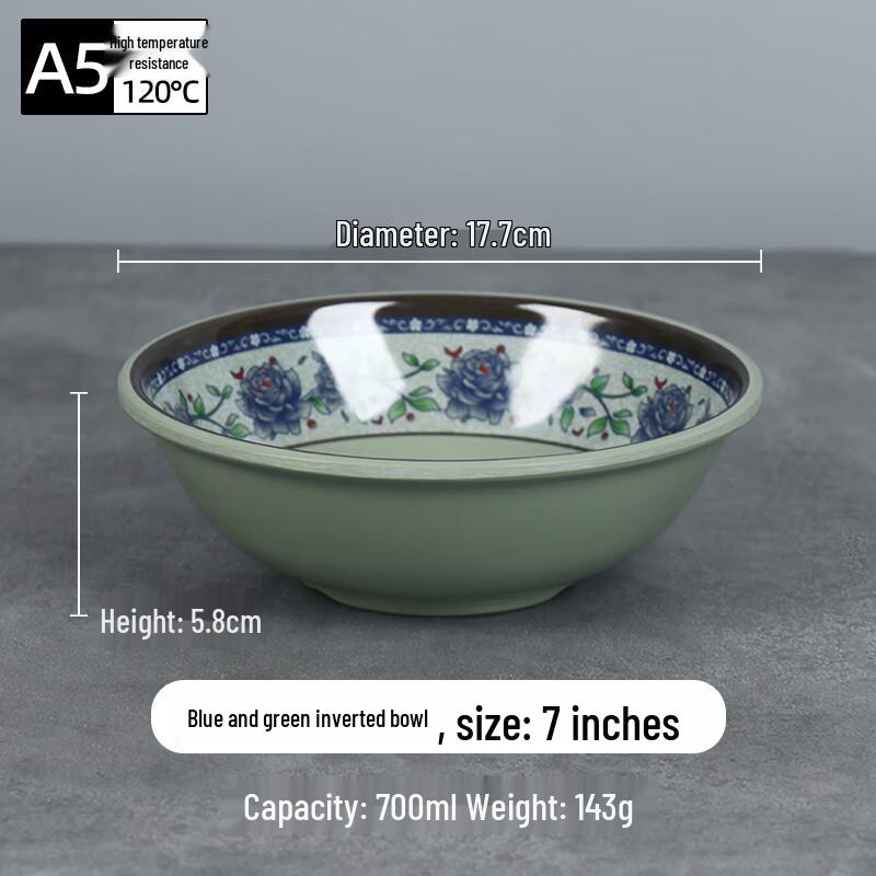 7-inch Melamine Soup and Rice Bowl