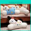 Plush Removable Toy Lumbar Cushion With Cartoon Animal Pattern Chair Decor Doll