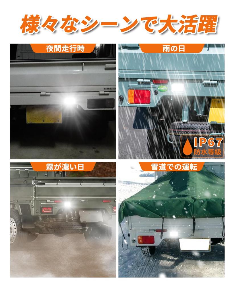 Kitazawa Shoji Carry Truck LED Back Lamp Unit DA16T DA63T Clear Lens LED Backlight