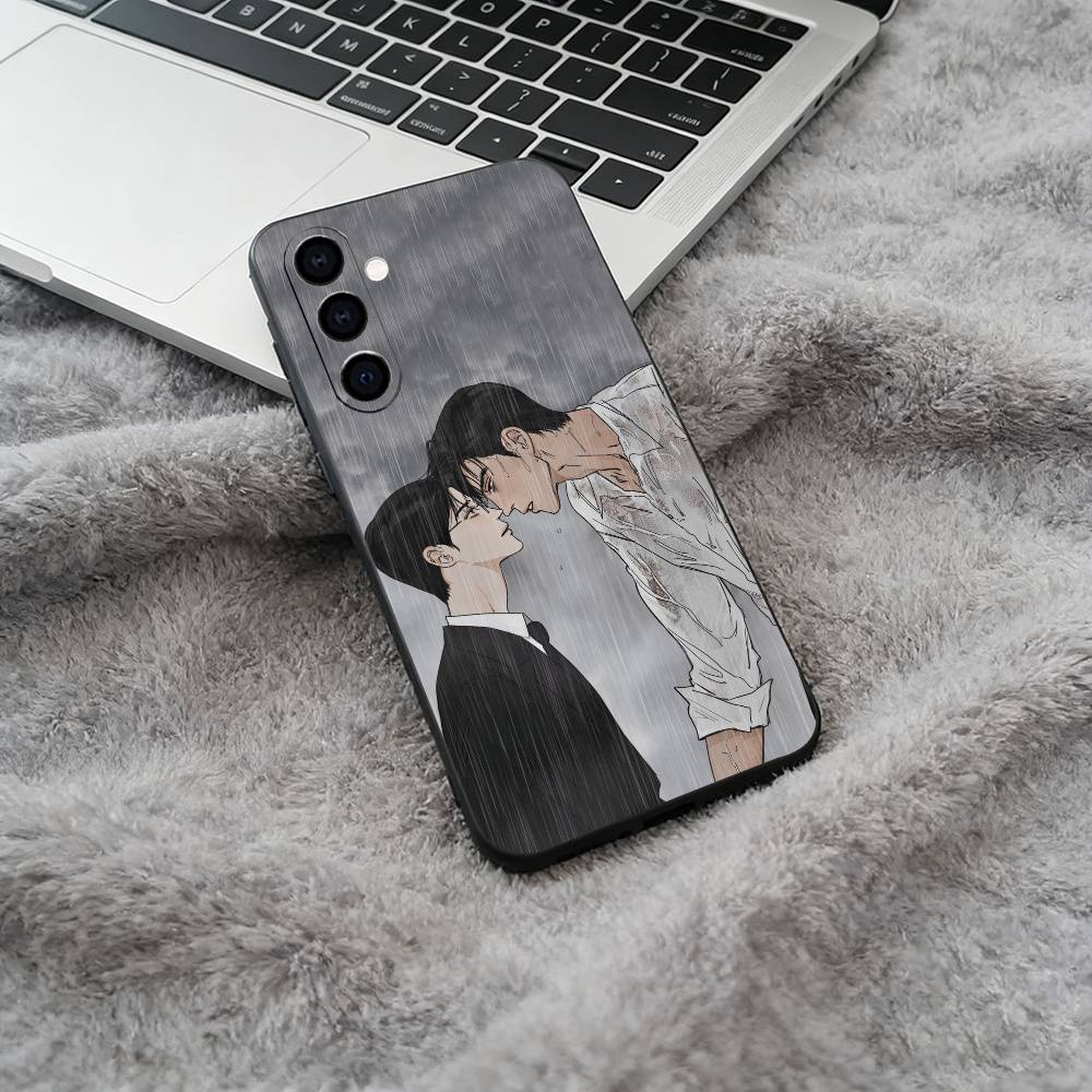 C-Captivated- By -You BL Phone Case For Samsung Galaxy A73,A71 A72,A70,A53,A52,A51,Soft Silicone Black Cover