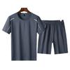 Traje deportivo para correr, traje holgado, traje informal de verano de dos piezas para hombre