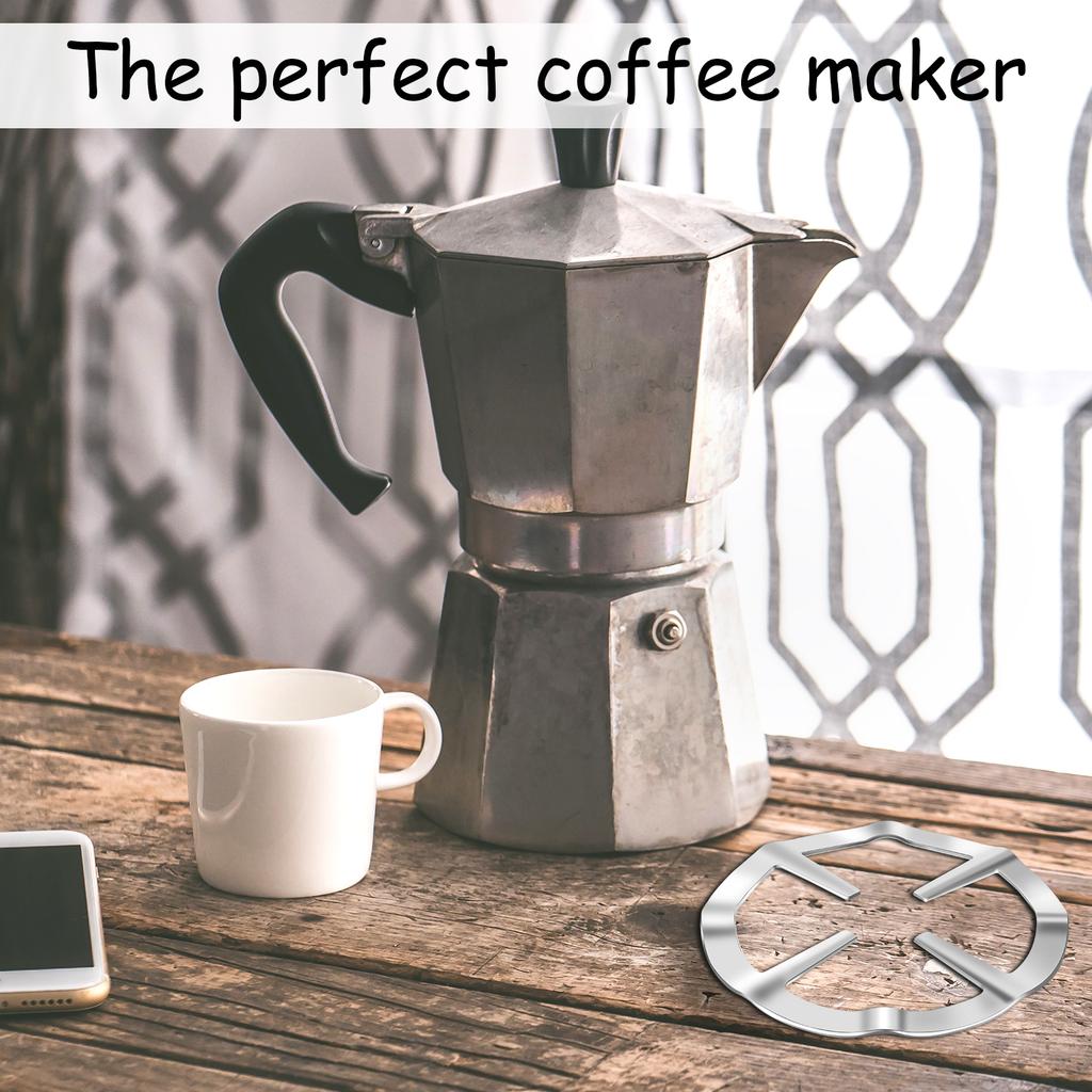 2 Pcs Gas Ring Reducer Wok Ring Universal Iron Ring Stainless Steel Gas Stove Cooker Plate Coffee Pot Support Stand Gas Stove Ho