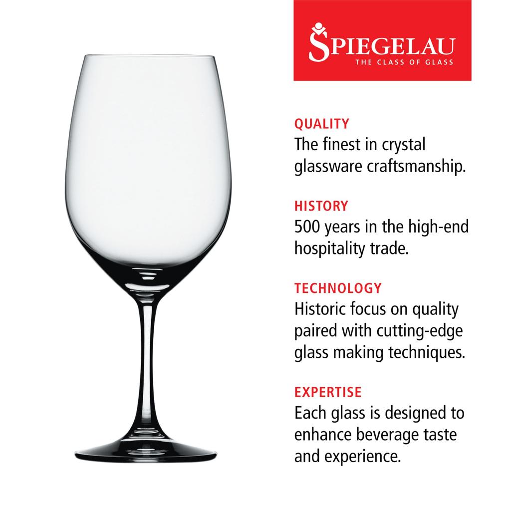Spiegelau Vino Grande Bordeaux Red Wine Glass Set, 620ml, 4510277, Set of 4