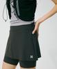 Collect Transitional Wrap Skirt Biker Shorts Women (Dark Grey)