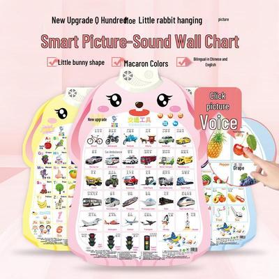 Children's Pinyin Sound Chart: Early Education Wall Sticker Toy