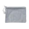 MUJI Polyester Double Zipper OHG88A3S Case, Gray, Medium,