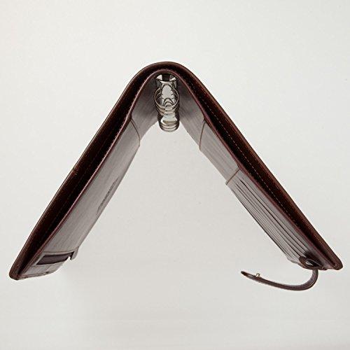 Filofax Classic Stitch System Organizer, A5, Brown, 028509