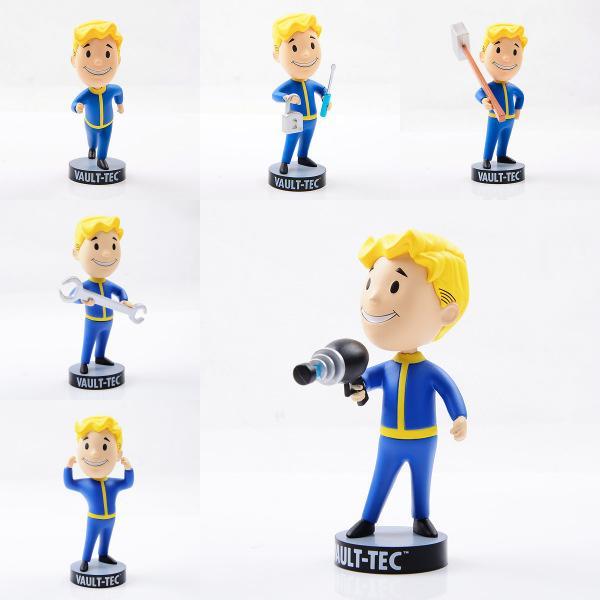 Fallout Radiation 4 Vault Boy Action Figure Collection 15cm Pvc Static Display Cartoon Anime Style