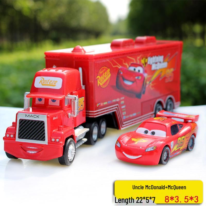 Cars Mack Truck & McQueen Road Rager Alloy Toy Set - 36-Piece Collection