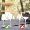 1/2/4Pcs Wine Glass Charcuterie Topper Bamboo Wine Glass Charcuterie Board Topper Wine Glass Topper Appetizer Plates for Party