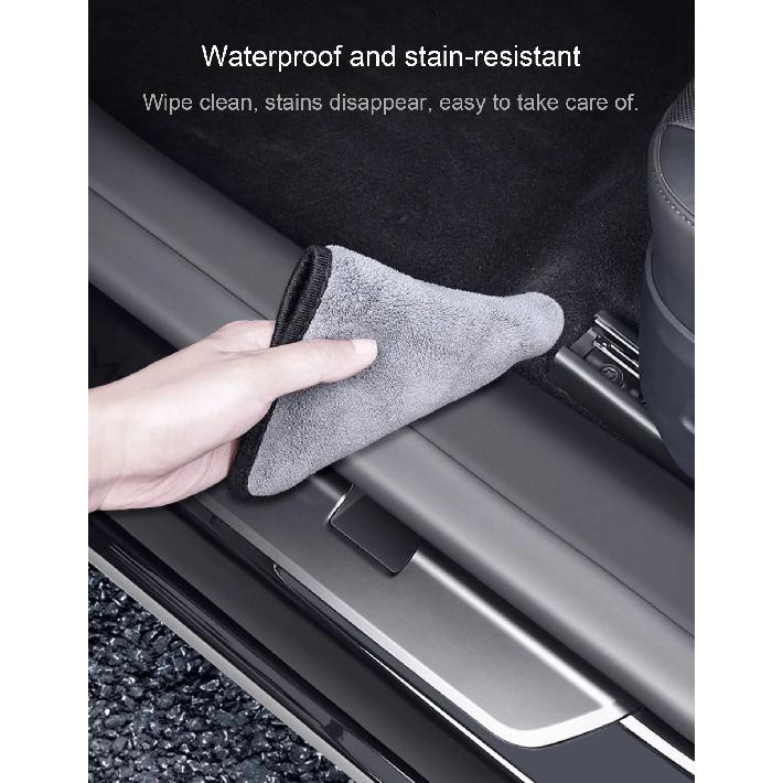 For Tesla Model 3 Highland 2024 Door Sill Strip Guard Car Front Rear Door Threshold Protector Waterproof And Anti-fouling Pads