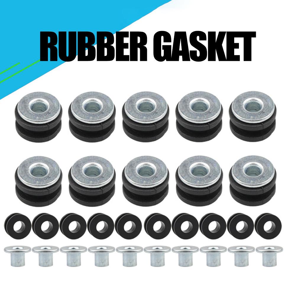 Motorcycle Rubber Grommets Bolt Kit Fairing Screw Washer for Honda CBR 954 929 Yamaha R1 R6 YZF 750 600 Suzuki GSXR
