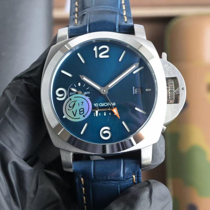 

Sea Buckthorn Luminous Large Dial Men s Automatic Sports Luxury Watch with Calendar
