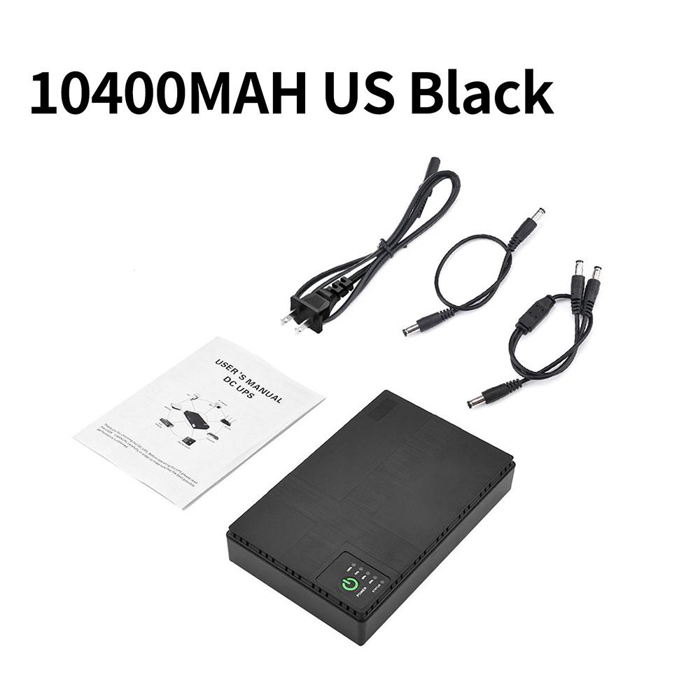 Multivoltage Mini UPS Uninterruptible Power Supply USB Type C Dual Port POE DC Backup Power For Modem Security Camera 5V 9V 12V
