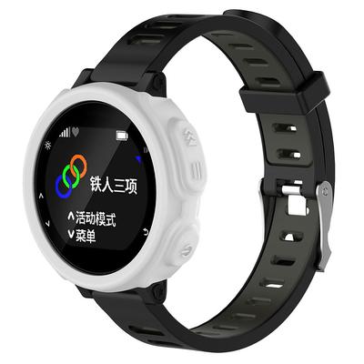 Silicone Smart Watch Cover Compatible Watch Protective Shell Replacement Solid Color Shockproof for Garmin Forerunner 235 735XT