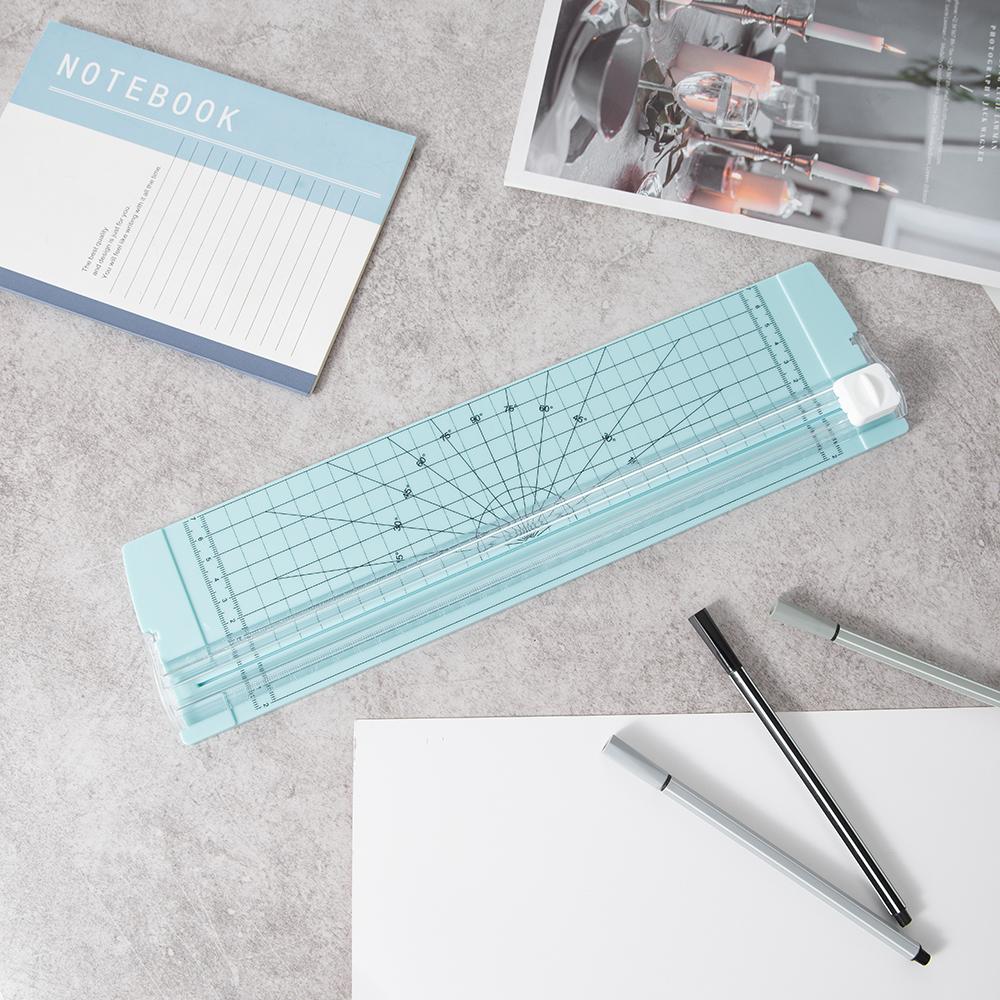 1PC A4 Paper Cutter Safety Protection And Side Ruler Scrapbooking Tool For Handmade Paper, Coupons, Labels