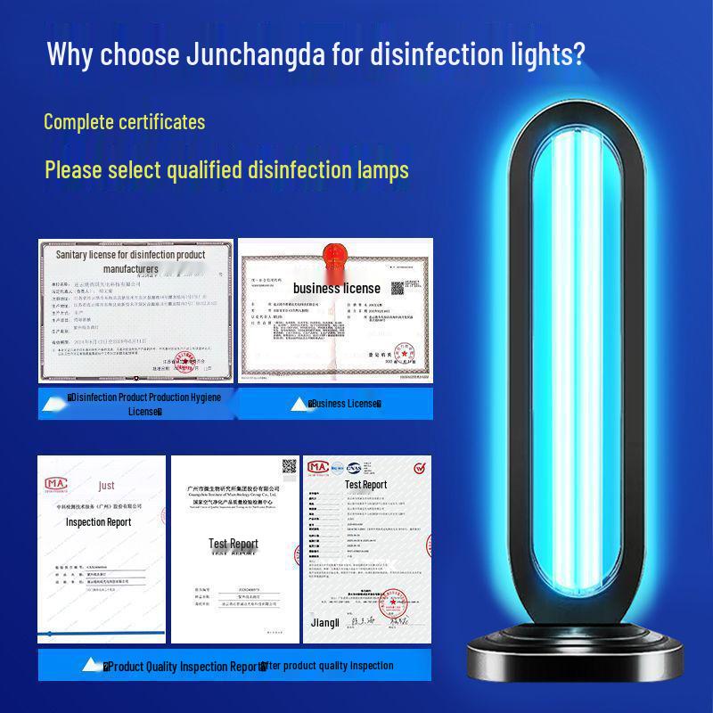 Ultraviolet Ozone Disinfection Lamp: Pet Odor Remover for Home & Kindergarten, Portable, Free Shipping