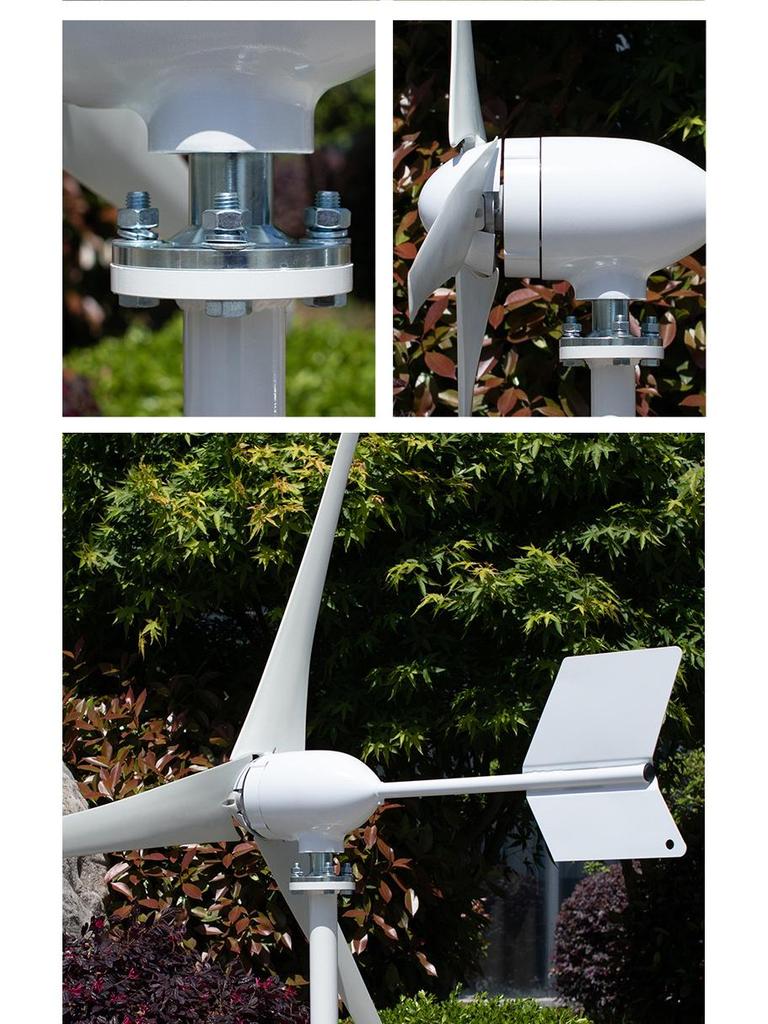 Lingfengda 300W 12V/24V Horizontal Axis Small Wind Turbine