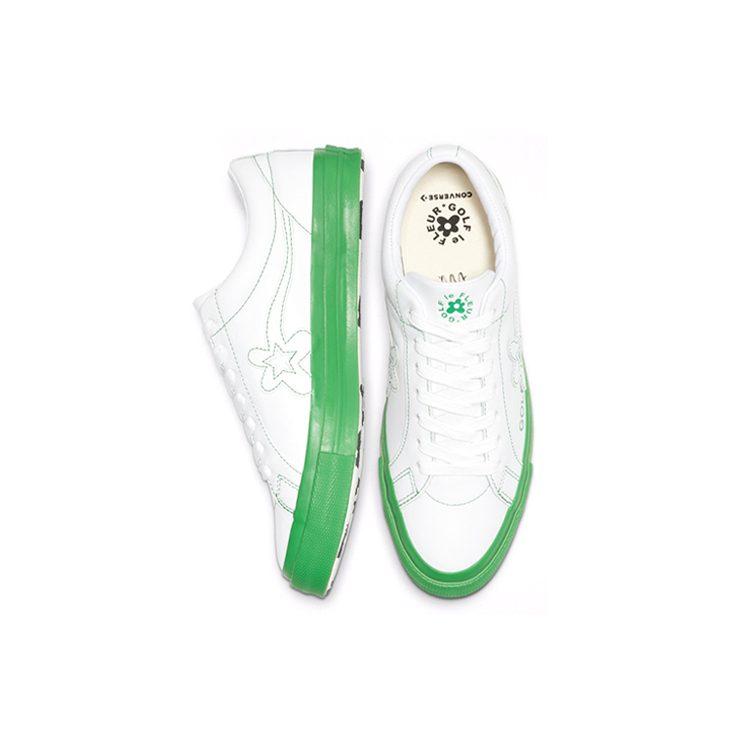 One Star Golf Le Fleur X One Star Converse Ox 'Kelly Green' 164025C