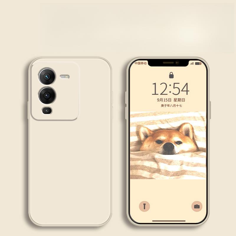 

Подходит для чехла для мобильного телефона Vivoy200t, защитный чехол, жидкий мягкий силиконовый чехол с полной защитой от падения для мужчин и женщин vivoy200t