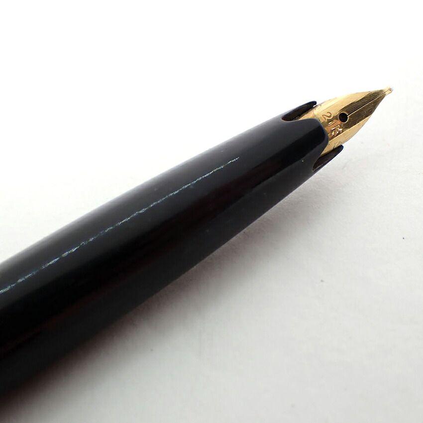 Used SAILOR Fountain Pen Nib 21K Black x Silver //j271-2
