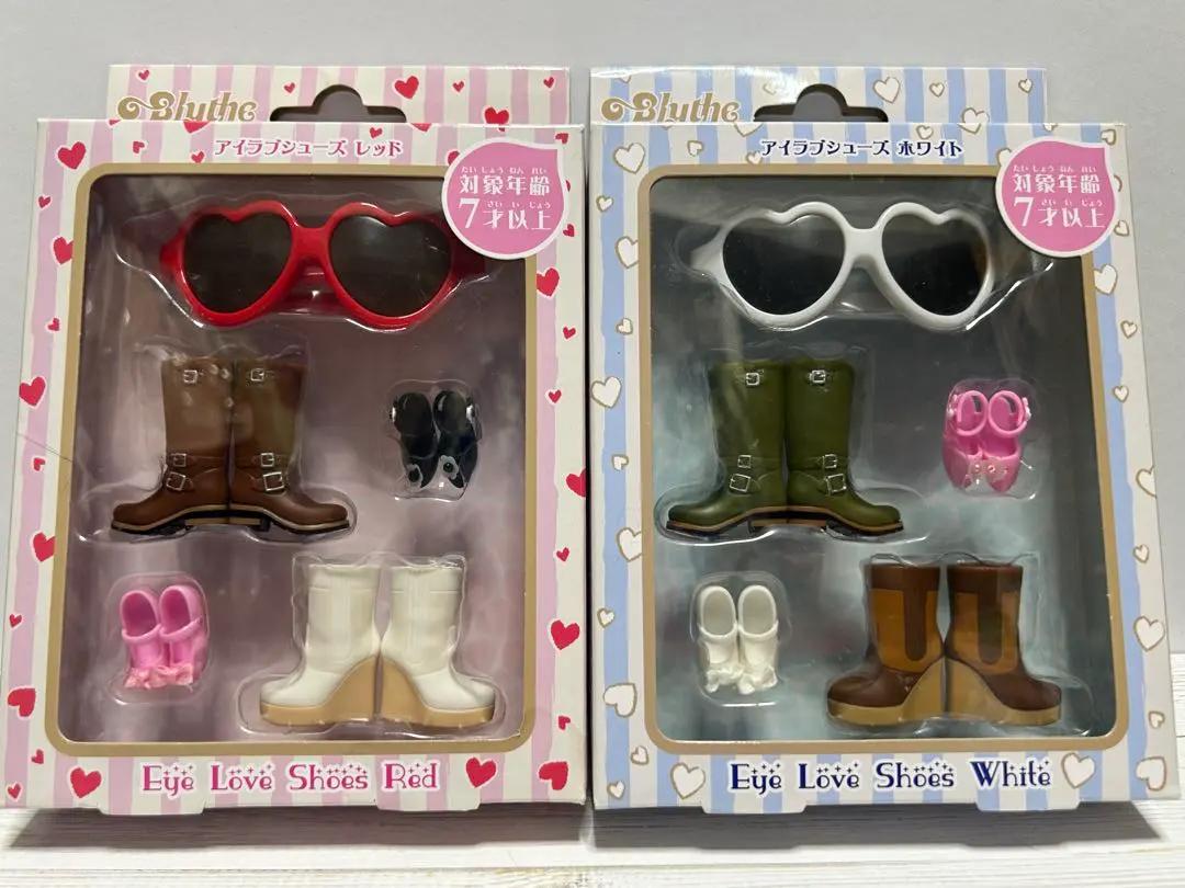 Blythe I Love Shoes WHITE RED set TAKARA TOMY