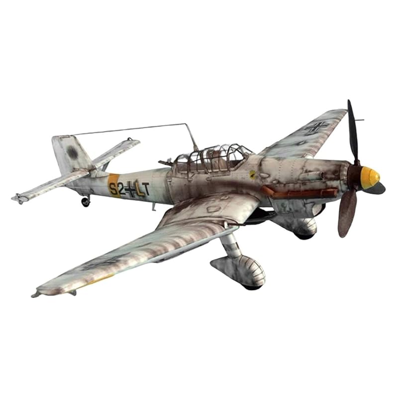 

3D assembly model paper craft fighter jet 1/33 scale (Junkers Ju 87)